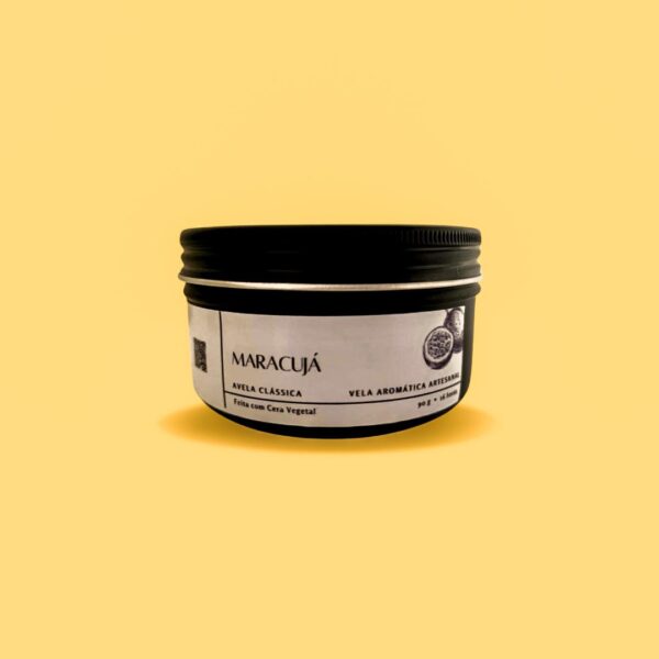 Vela aromatica de maracujá 90g