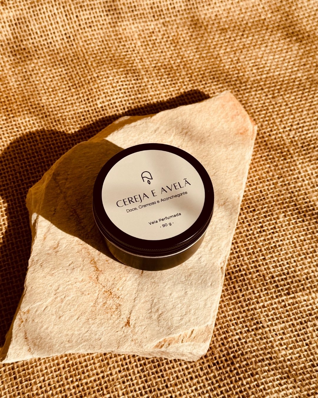 VELA PERFUMADA CEREJA E AVELÃ 90G - Imagem 2